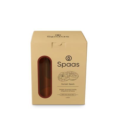 Delight bougie parfumée sunset spark