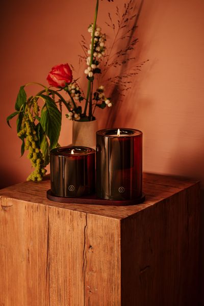 Recharge delight bougie parfumée sunset spark