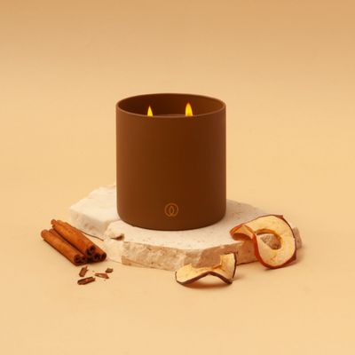 Glow geurkaars 2-wiek warm wonder