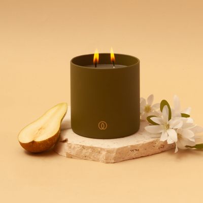 Glow bougie parfumée 2 mèches romantic reflections