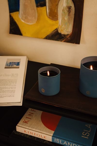 Glow bougie parfumée 2 mèches soft sunrise