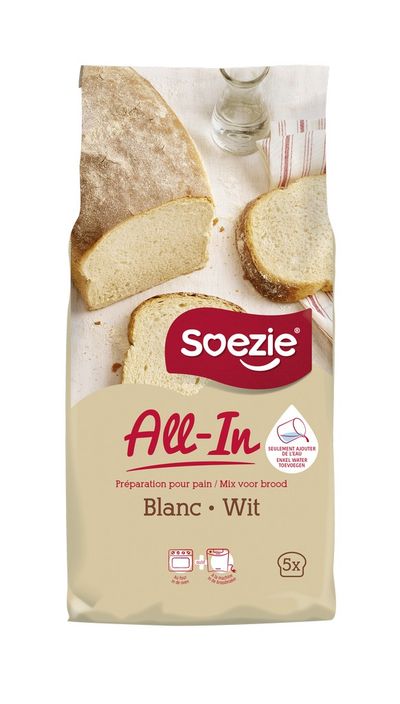 All-in-mix voor wit brood