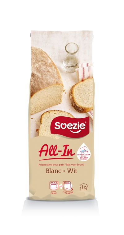 All-in-mix voor wit brood
