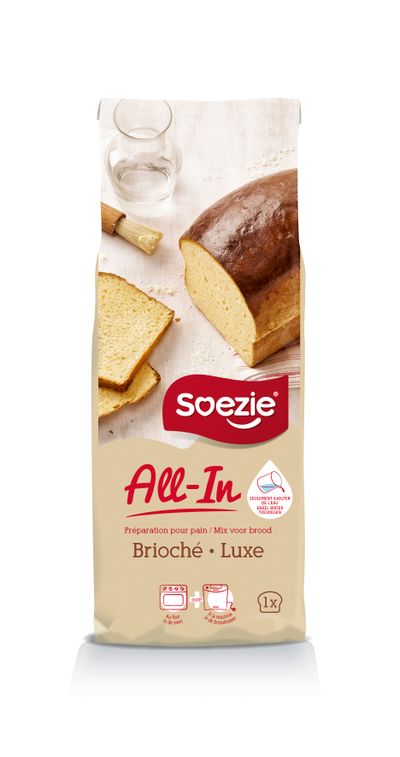 All-in-mix voor zoet wit brood