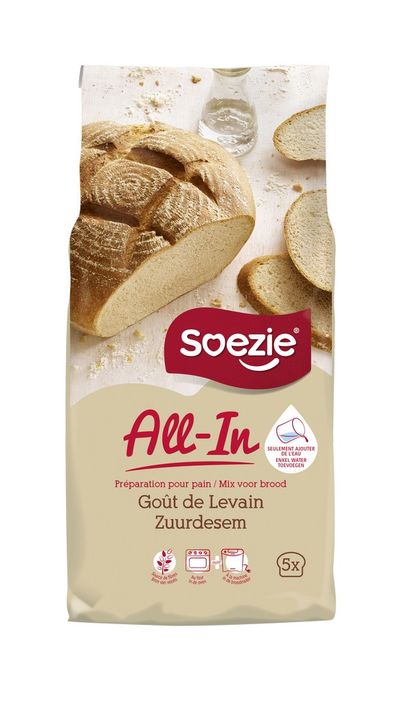 All-in-mix voor authentiek wit brood