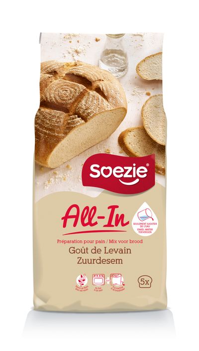 All-in-mix voor authentiek wit brood