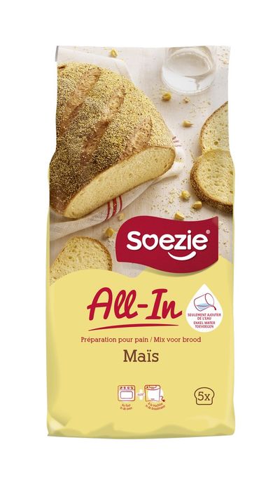 All-in-mix voor maïsbrood