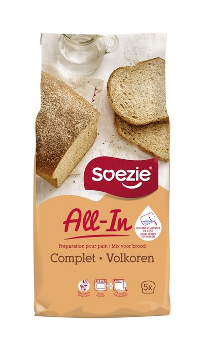All-in-mix voor volkorenbrood