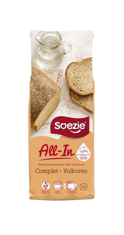 All-in-mix voor volkorenbrood