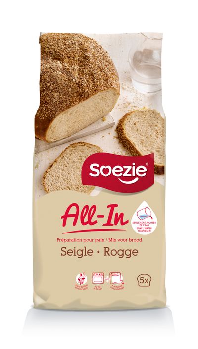 All-in mix voor roggebrood