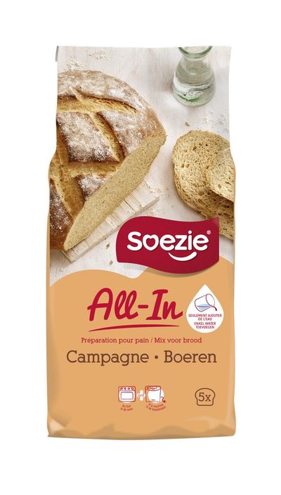 All-in-mix voor boerenbrood