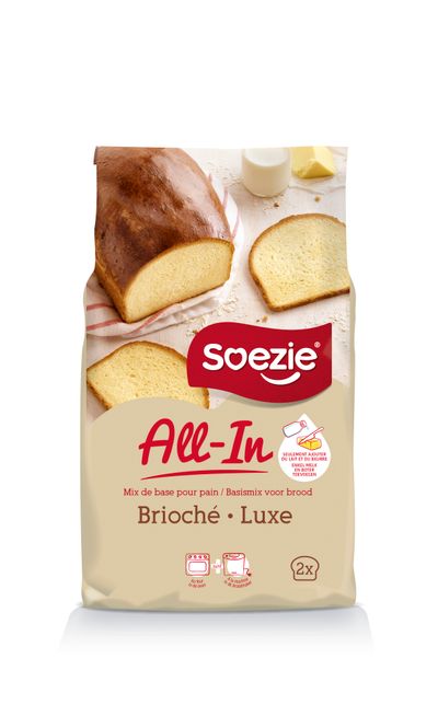 All-in-mix voor Basis Briochebrood