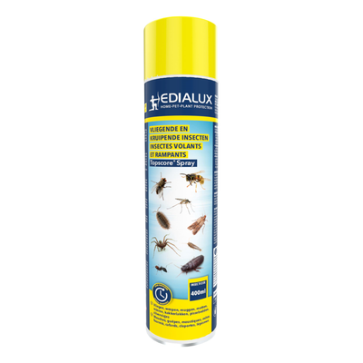 Spray tegen vliegende en kruipende insecten Topscore 400ml