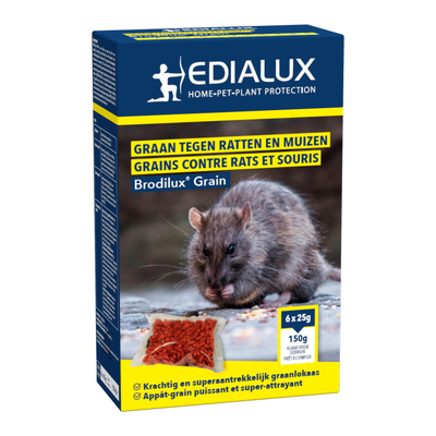 Brodilux Grain - Graan tegen ratten en muizen
