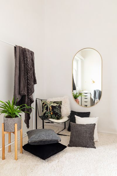 Plaid ribble microflanel - 130x160cm, grijs