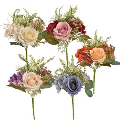 Rozen hortensia boeket