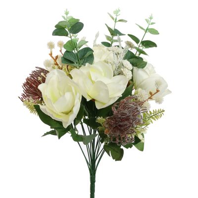 Magnolia distel boeket