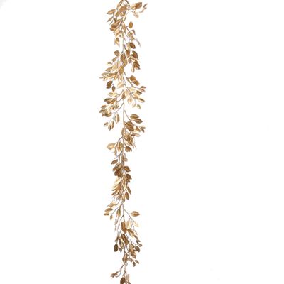 Guirlande dorée 180cm ficus