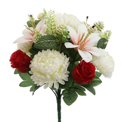 Chrysant lelie boeket