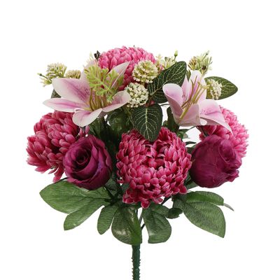Chrysant lelie boeket