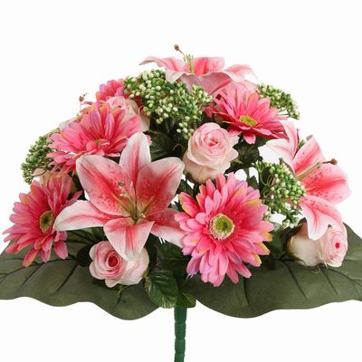 Gerbera lelie boeket 