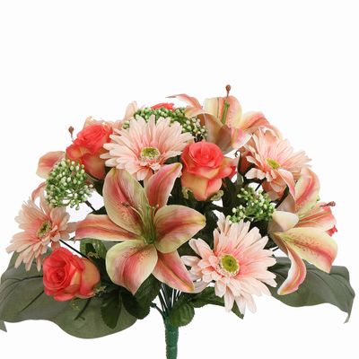 Gerbera lelie boeket 