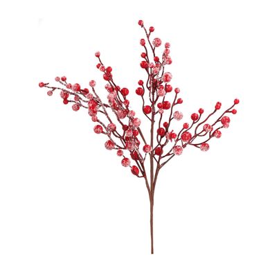 Pick de baies 43cm rouge