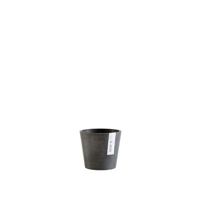 ECOPOTS Amsterdam Mini gris foncé Ø 8 cm