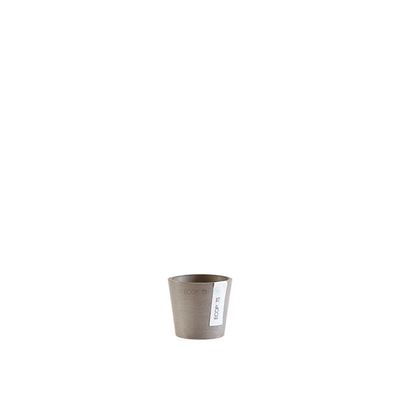ECOPOTS Amsterdam Mini taupe Ø 8 cm