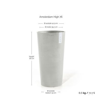 Pot de fleurs amsterdam high 76 
