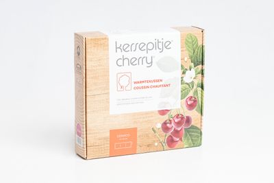 Coussin noyaux de cerise cervico