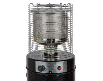 Terrasverwarmer Lounge met wielen