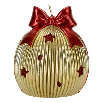Bougie boule de noël