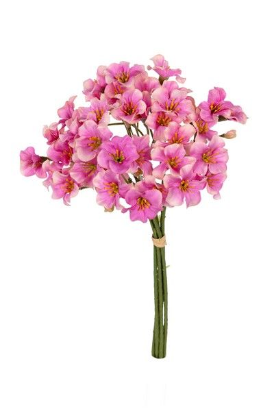 Bloesem bundel h30cm roze