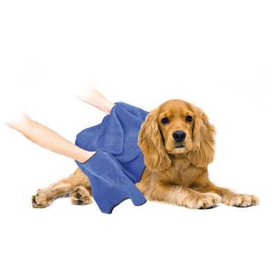 Badhanddoek voor hond microfiber