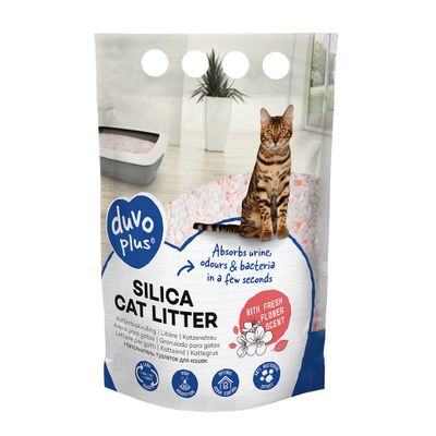 Premium silica kattenbakvulling blo