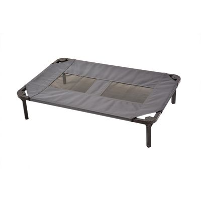 Hondenbed relax 73.5x50x14cm grijs