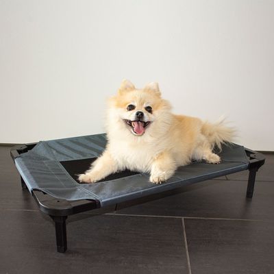 Hondenbed relax 73.5x50x14cm grijs