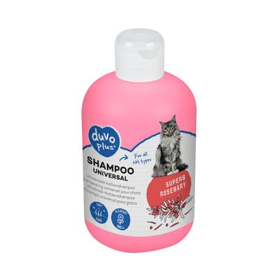 Katten shampoo rozemarijn geur