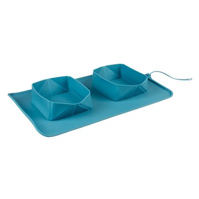 Gamelles de voyage en silicone 600ml