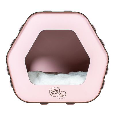 Kattenhuis mdf 36x40x34cm roze