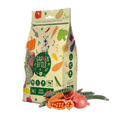 Garden bites snack veggie buddies m-8.5cm-6st 