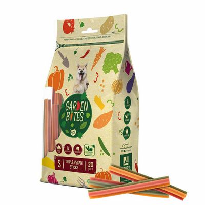 Garden bites snack triple vegan sticks s-13cm-20st 