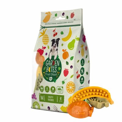 Garden bites snack fruity friends m-8.5cm-6st 