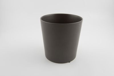 BLOEMPOT CONISCH BASIC MINI Ø 7CM MAT GRIJS