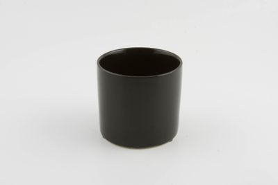 ORCHIDEEPOT CILINDER BASIC Ø 14CM MAT ZWART