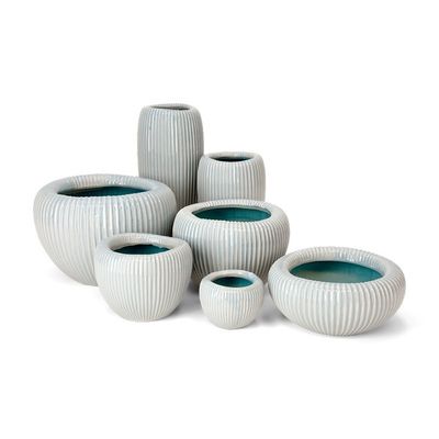 Vase h20 tilly bleu clair