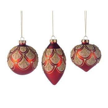 Boule finition écailles/guirlande