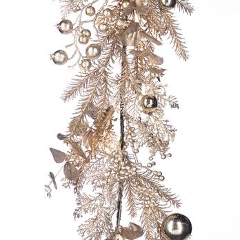 Guirlande sapin, baies et boules