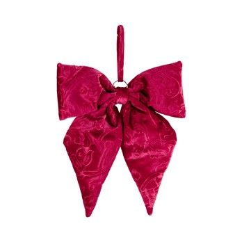 Gevuld swirl strik ornament